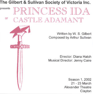 Princess Ida 2002 CD cover